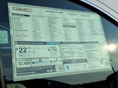 2026 GMC Yukon XL Denali