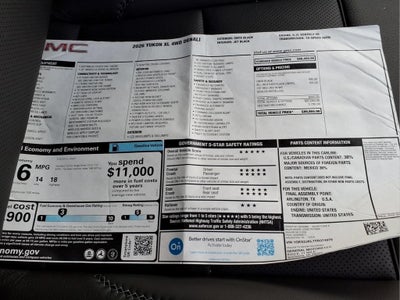 2026 GMC Yukon XL Denali