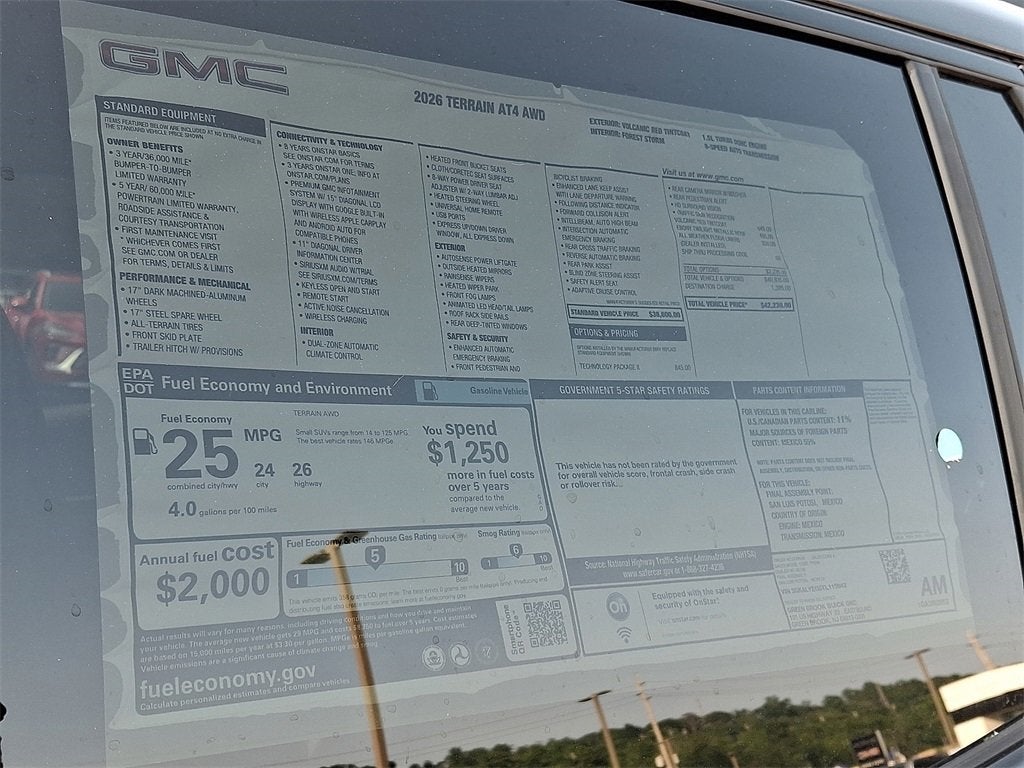 2026 GMC Terrain AT4