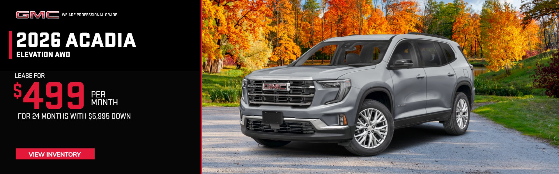 2026 GMC Acadia Elevation AWD 
