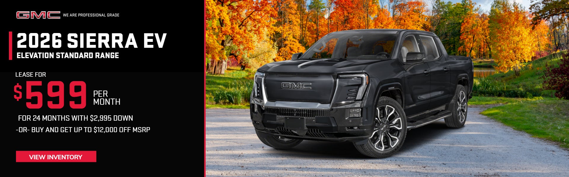 2026 GMC Sierra EV Elevation Standard Range